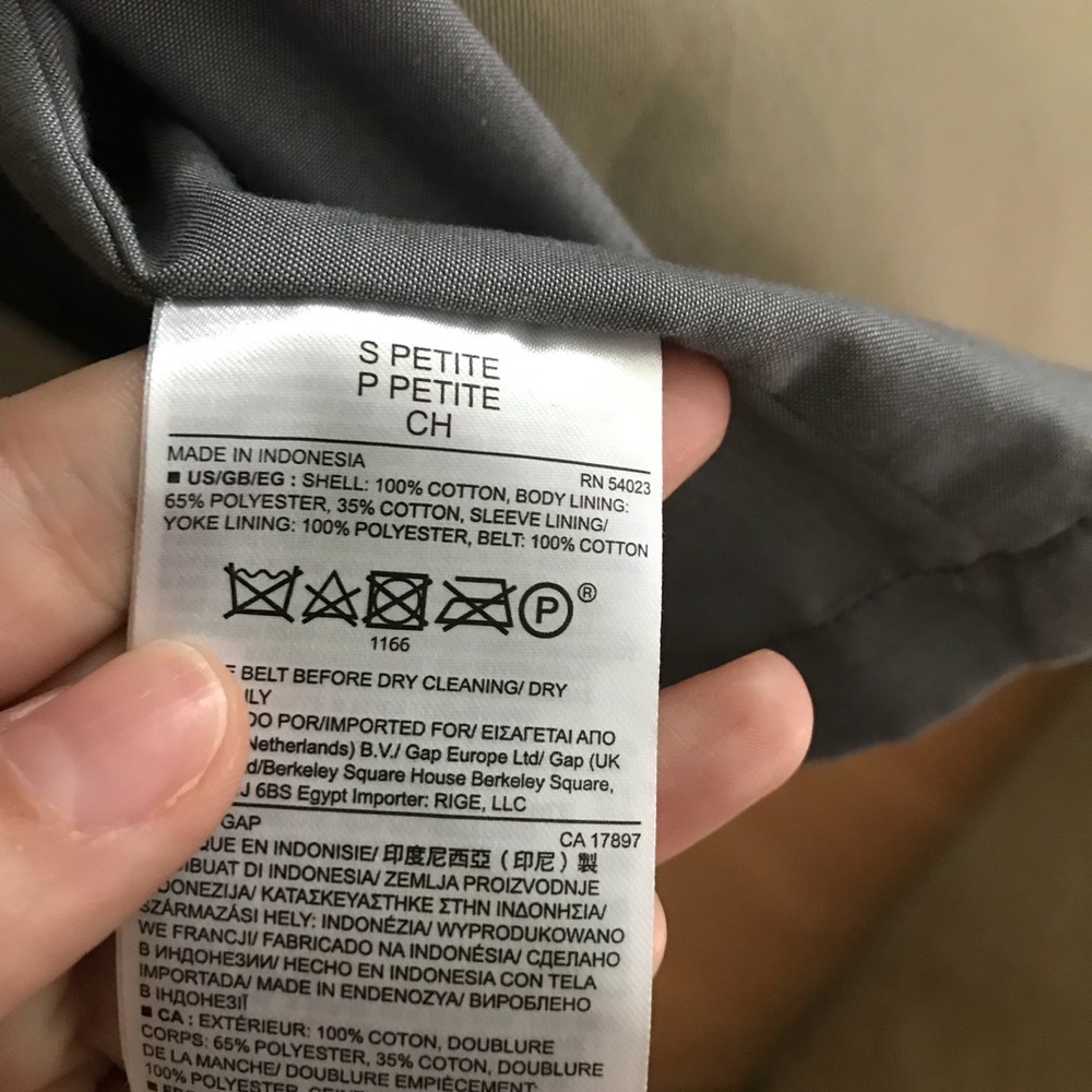 Gap Trench Coat - Picture 8 of 8